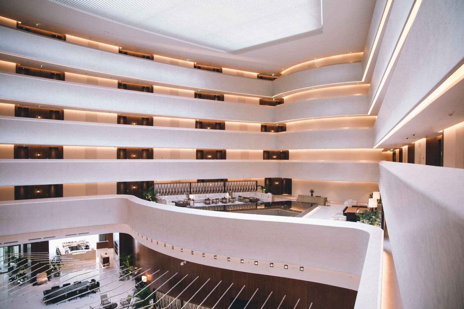 Airport City Lobby Fit-out: view 2