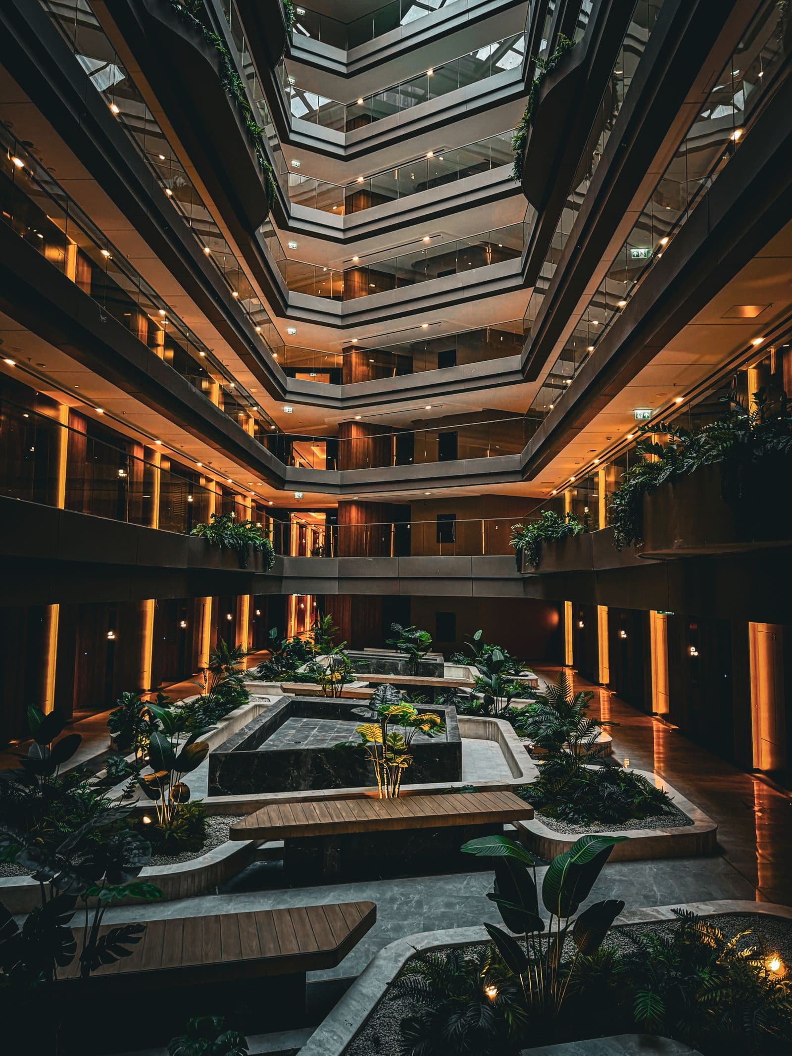 Airport City Lobby Fit-out: view 7