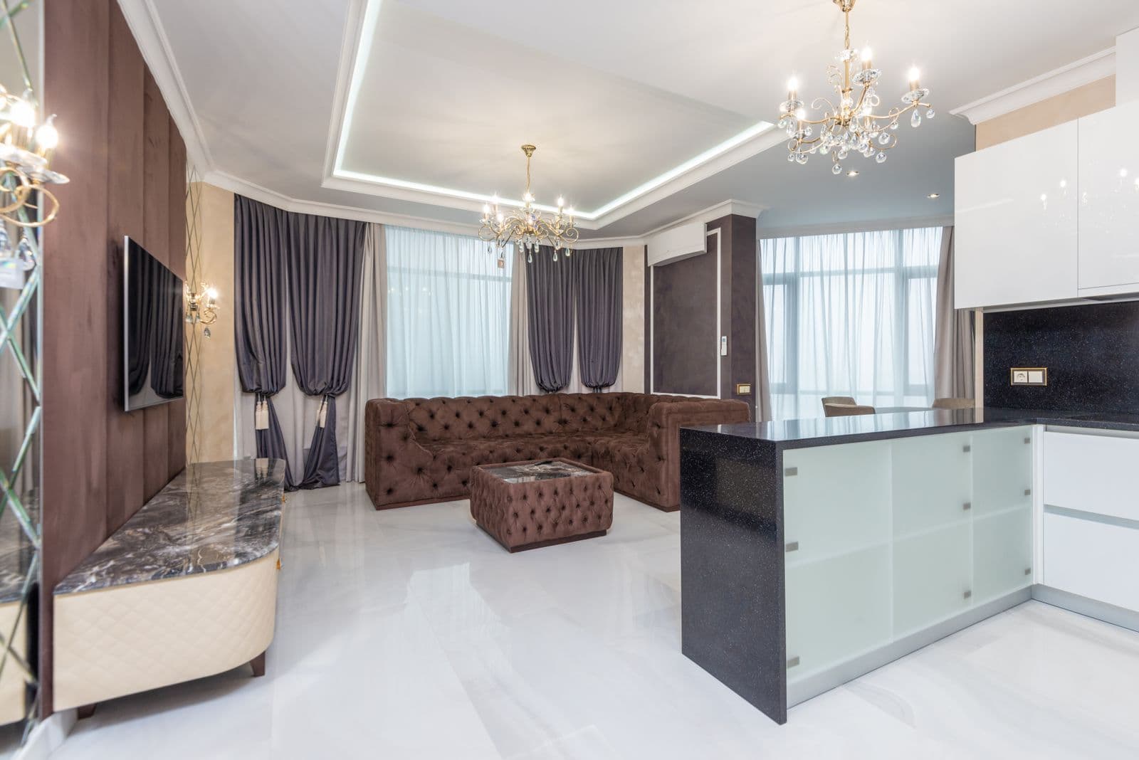 Cantonments Penthouse Interior: view 2